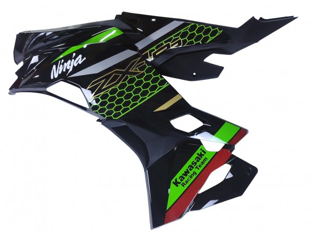 Carenados Moto Kawasaki ZX25R ZX-25R 2019-2025 - Verde Negro Rojo Honeycomb Fábrica