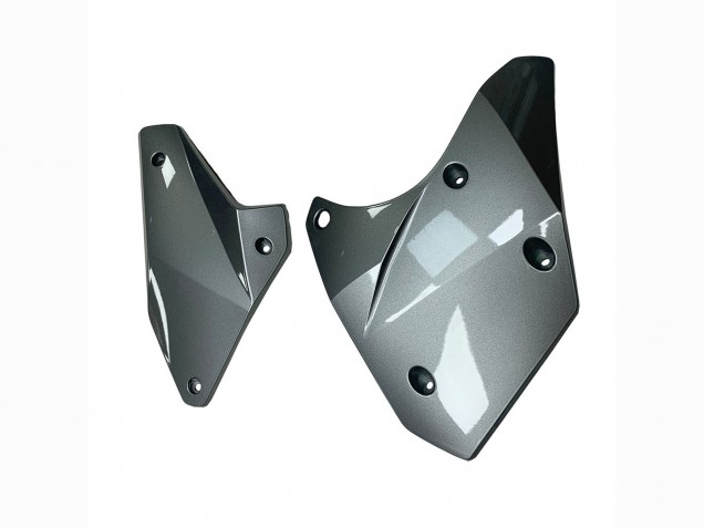 Carenados Moto Kawasaki Ninja H2 2015-2022 - Plata Negro FibraCarbono Fábrica