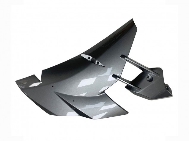 Carenados Moto Kawasaki Ninja H2 2015-2022 - Plata Negro FibraCarbono Fábrica