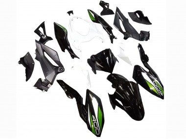 Carenados Moto Kawasaki Z400 2018-2024 - Blanco Negro Brillante Verde Fábrica