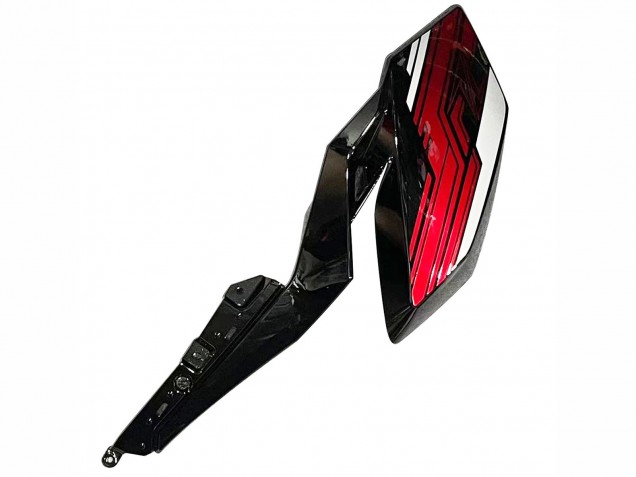 Carenados Moto Kawasaki Z400 2018-2024 - Rojo Caramelo Negro Brillante Fábrica