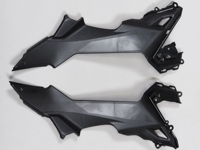 Carenados Moto Kawasaki Ninja Z650 2017-2019 - Negro Verde Plata Fábrica