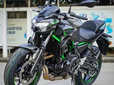 Carenados Moto Kawasaki Ninja Z650 2020-2023 - Negro Verde Fábrica
