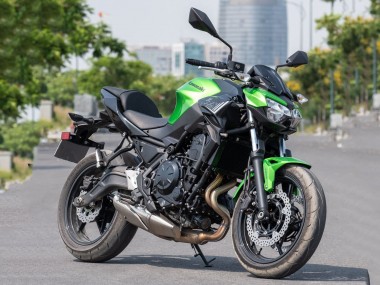 Carenados Moto Kawasaki Ninja Z650 2020-2023 - Verde Negro Fábrica