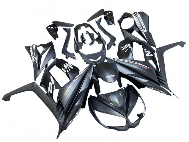 Carenados Moto Kawasaki Z1000SX 2010-2016 - Negro Mate Fábrica