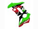 Carenados Moto Kawasaki Z1000SX 2010-2016 - Verde Rojo Negro Brillante Elf 35 Fábrica