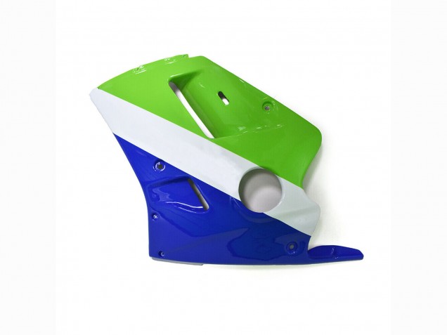 Carenados Moto Kawasaki ZXR250 1989-1990 - Verde Blanco Azul Fábrica