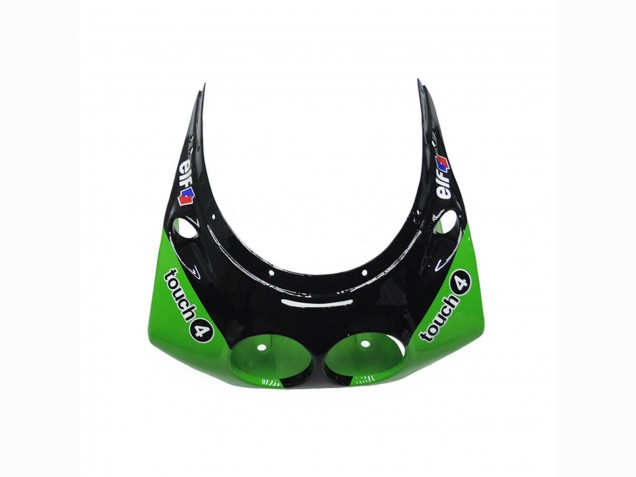 Carenados Moto Kawasaki ZXR250 1989-1990 - Verde Negro Brillante Elf Touch4 Bridgestone Fábrica