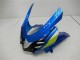 Kits Carenado Moto Suzuki GSXR 1000 2009-2016 - Azul Verde Blanco Fábrica