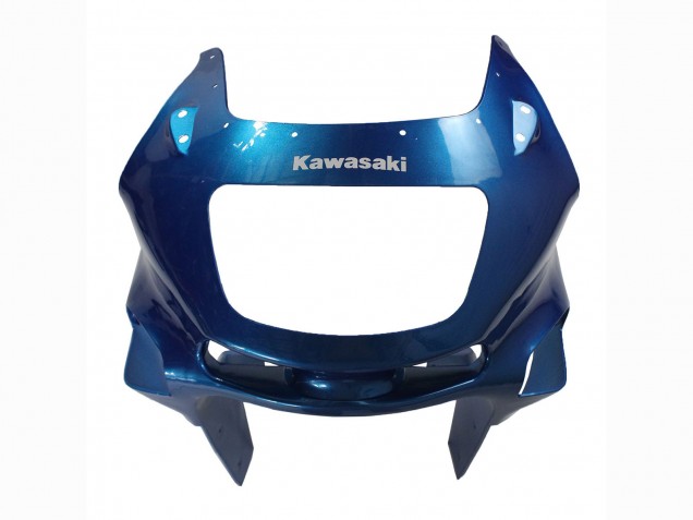 Carenados Moto Kawasaki ZZR400 1993-2007 - Azul Plata Negro Fábrica