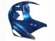 Carenados Moto Kawasaki ZZR600 1998-2003 - Azul Plata Negro Fábrica
