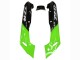 Carenados Moto Kawasaki ZZR400 1993-2007 - Verde Negro Brillante Llama Fábrica