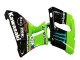 Carenados Moto Kawasaki ZZR400 1993-2007 - Verde Negro Brillante Azul Monstruo Elf Touch4 Bridgestone Fábrica