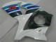 Completo Carenados Moto Suzuki GSXR 1000 2009-2016 - Blanco Azul Negro Fábrica