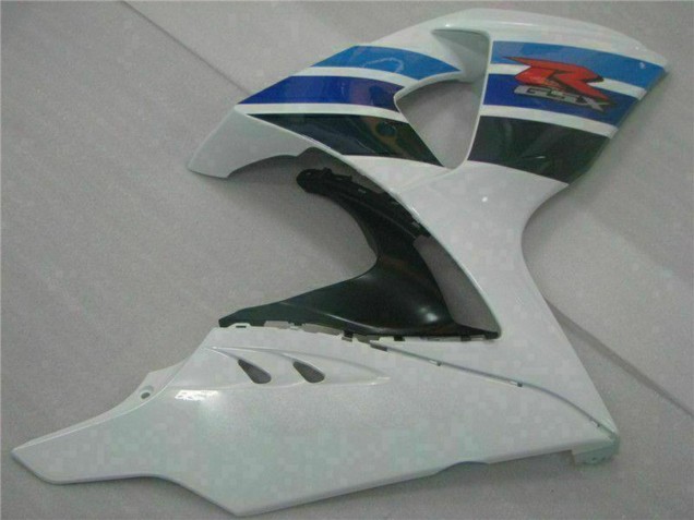 Completo Carenados Moto Suzuki GSXR 1000 2009-2016 - Blanco Azul Negro Fábrica