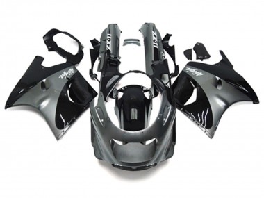 Carenados Moto Kawasaki ZZR1100 1993-2003 - Gris Negro Ninja Fábrica
