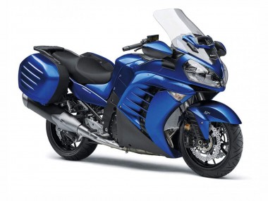 Carenados Moto Kawasaki GTR1400/ZG1400 2007-2009 - Azul Negro Fábrica