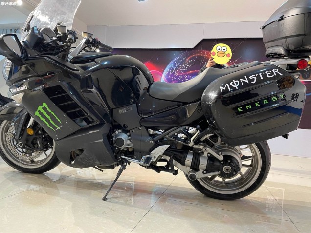 Carenados Moto Kawasaki GTR1400/ZG1400 2007-2009 - Negro Monstruo Fábrica