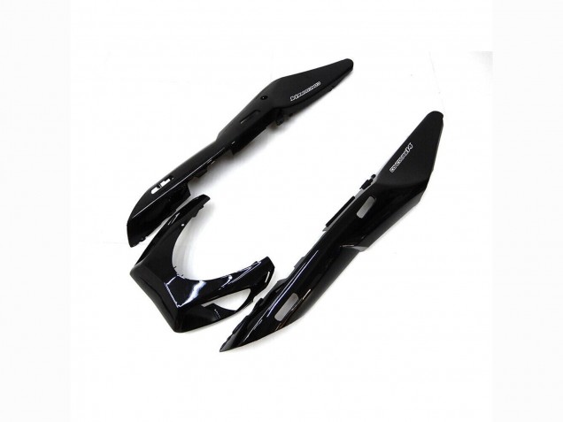Carenados Moto Kawasaki GTR1400/ZG1400 2007-2009 - Negro Mate Verde Línea Fábrica