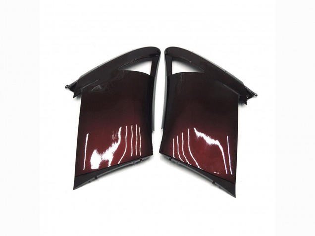 Carenados Moto Kawasaki GTR1400/ZG1400 2007-2009 - Rojo Granate Negro Fábrica