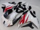 Carenados Moto Yamaha FZ6R 2009-2015 - Blanco Rojo Negro Fábrica