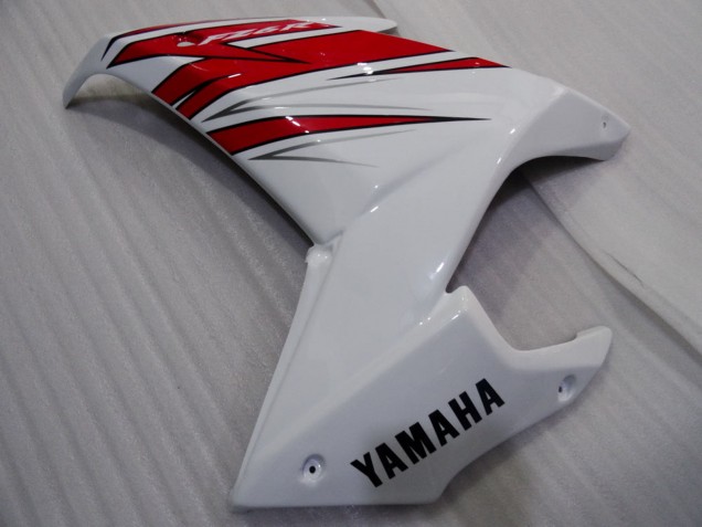 Carenados Moto Yamaha FZ6R 2009-2015 - Blanco Rojo Negro Fábrica