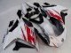Carenados Moto Yamaha FZ6R 2009-2015 - Blanco Rojo Negro Fábrica