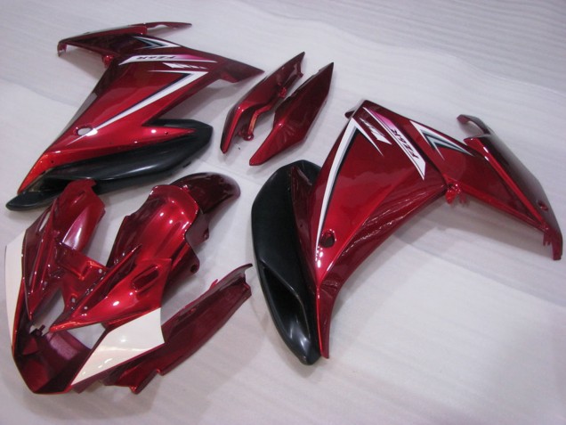 Carenados Moto Yamaha FZ6R 2009-2015 - Rojo Blanco Negro Fábrica