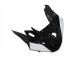Carenados Moto Yamaha FZ6R 2009-2015 - Negro Brillante Blanco Fábrica