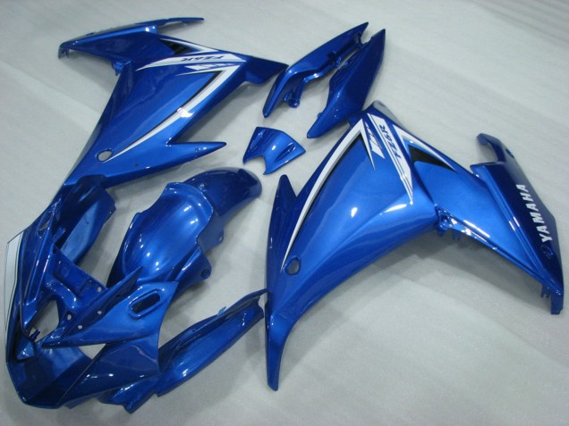 Carenados Moto Yamaha FZ6R 2009-2015 - Azul Blanco Fábrica