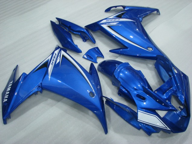 Carenados Moto Yamaha FZ6R 2009-2015 - Azul Blanco Fábrica
