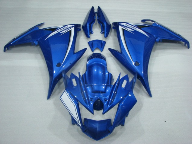 Carenados Moto Yamaha FZ6R 2009-2015 - Azul Blanco Fábrica