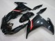 Carenados Moto Yamaha FZ6R 2009-2015 - Negro Brillante Rojo Fábrica