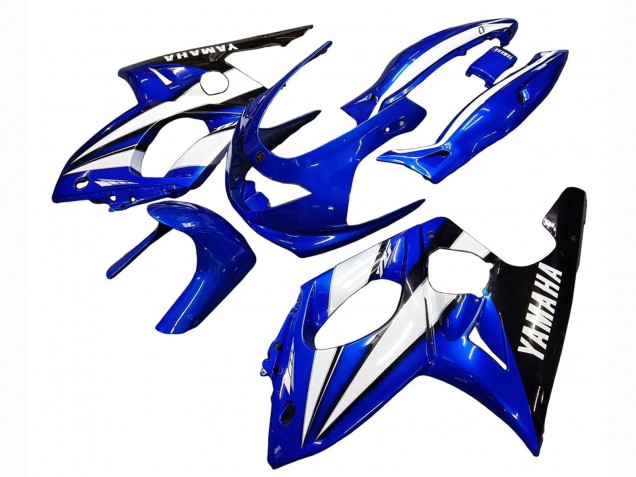 Carenados Moto Yamaha YZF600R Thundercat 1996-2007 - Azul Blanco Negro Fábrica