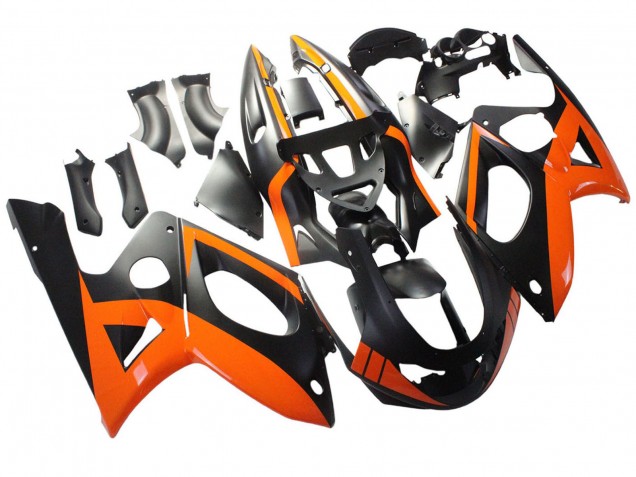 Carenados Moto Yamaha YZF600R Thundercat 1996-2007 - Negro Naranja Fábrica