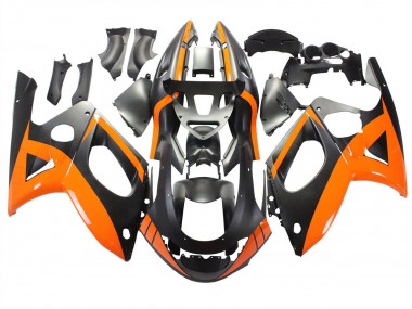 Carenados Moto Yamaha YZF600R Thundercat 1996-2007 - Negro Naranja Fábrica