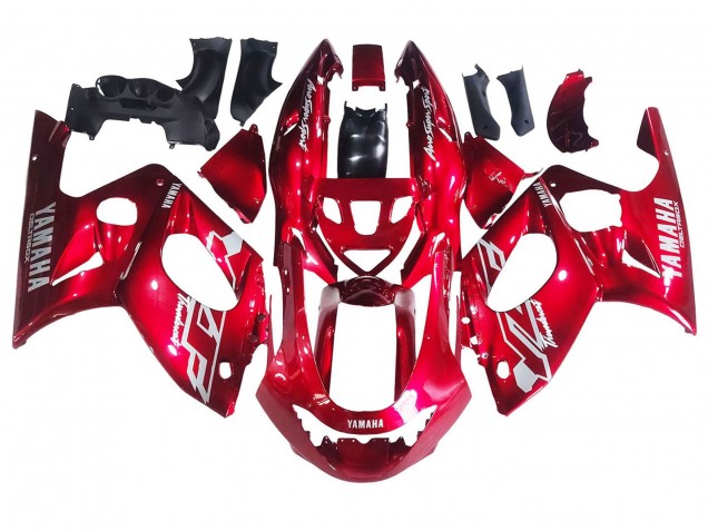 Carenados Moto Yamaha YZF600R Thundercat 1996-2007 - Rojo Blanco Thunderace Fábrica