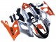 Carenados Moto Yamaha YZF600R Thundercat 1996-2007 - Naranja Gris Negro Brillante Fábrica