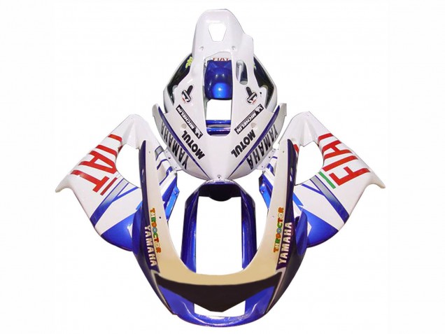 Carenados Moto Yamaha YZF 1000R Thunderace 1997-2007 - Blanco Azul Fiat Motul Fábrica