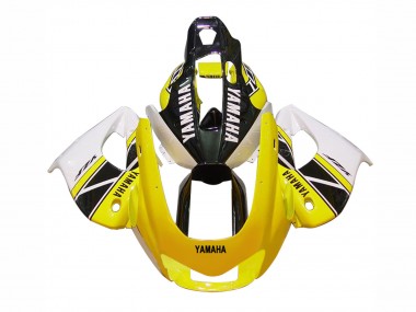 Carenados Moto Yamaha YZF 1000R Thunderace 1997-2007 - Blanco Negro Amarillo Fábrica