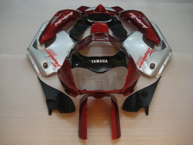 Carenado Moto Yamaha YZF 1000R Thunderace 1997-2007 - Rojo Plata Thunderace Fábrica