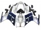Carenados Moto Yamaha FJR1300 2001-2006 - Azul Oscuro Plata Fábrica