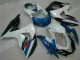 Kits Carenados ABS Suzuki GSXR 1000 2009-2016 - Blanco Azul Negro Fábrica
