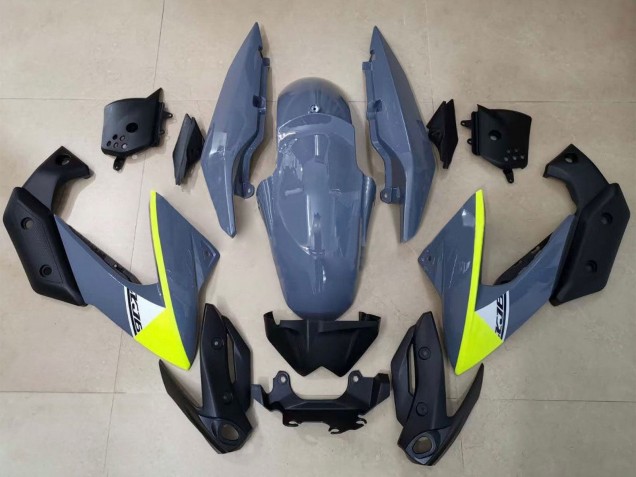 Carenados Moto Yamaha XJ6 2009-2012 - Gris Amarillo Fábrica