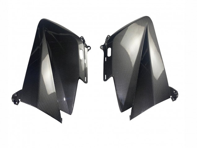 Carenados Moto Yamaha TMAX530 2012-2014 - Negro FibraCarbono Fábrica