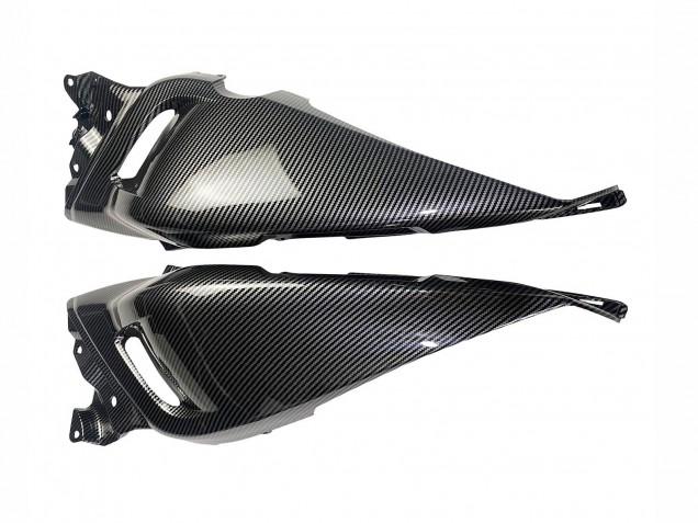 Carenados Moto Yamaha TMAX530 2012-2014 - Negro FibraCarbono Fábrica