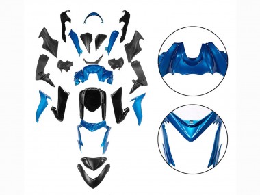 Carenados Moto Suzuki GSX-S 1000 2015-2020 - Azul Negro Fábrica