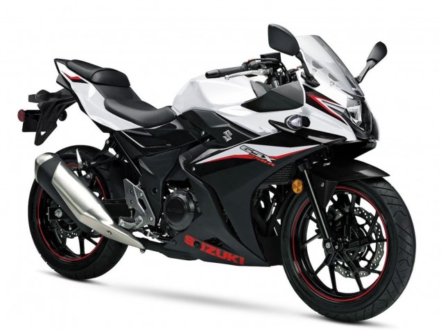 Carenado Moto Suzuki GSX250R 2017-2020 - Blanco Negro Fábrica