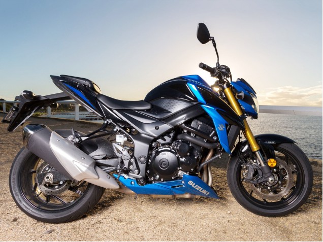 Kits Carenado Moto Suzuki GSX-S 750 2017-2022 - Azul Negro Fábrica