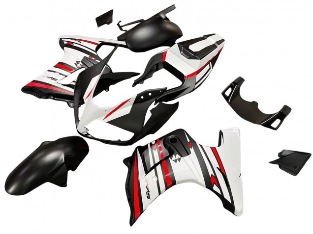 Carenados Moto Suzuki SV650 2003-2013 - Blanco Rojo Negro Fábrica